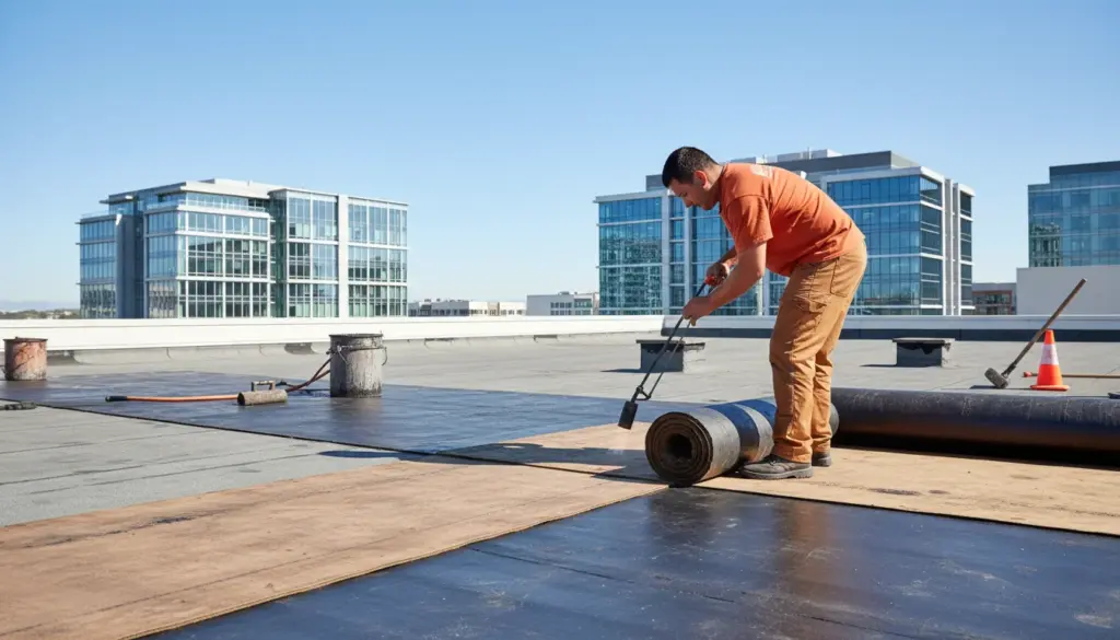 Asheville Roofing built-up roofing (bur) services - Asheville