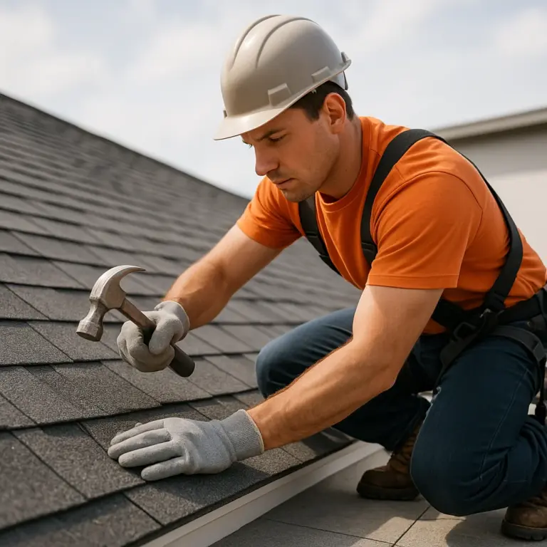 Missing shingle replacement