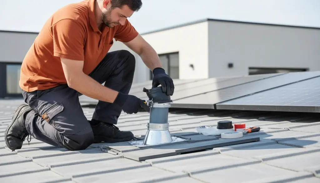 Asheville Roofing vent boot / pipe flashing replacement services - Asheville