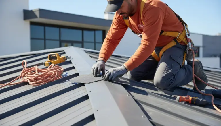 Ridge cap repair