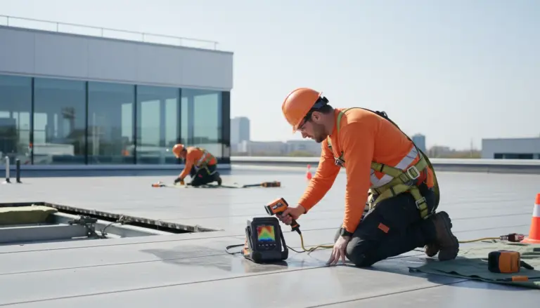Roof leak detection & repair