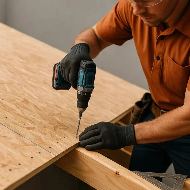 Decking/sheathing replacement