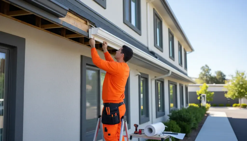 Asheville Roofing soffit & fascia repair services - Asheville