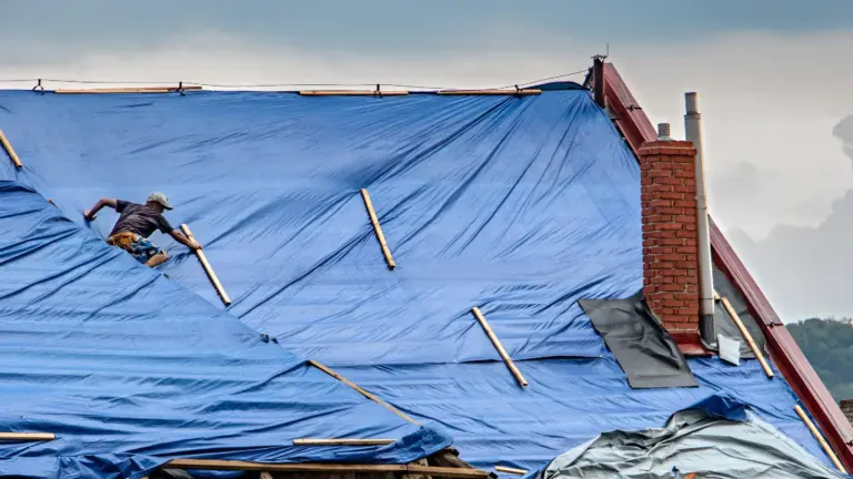 Hurricane damage repair
